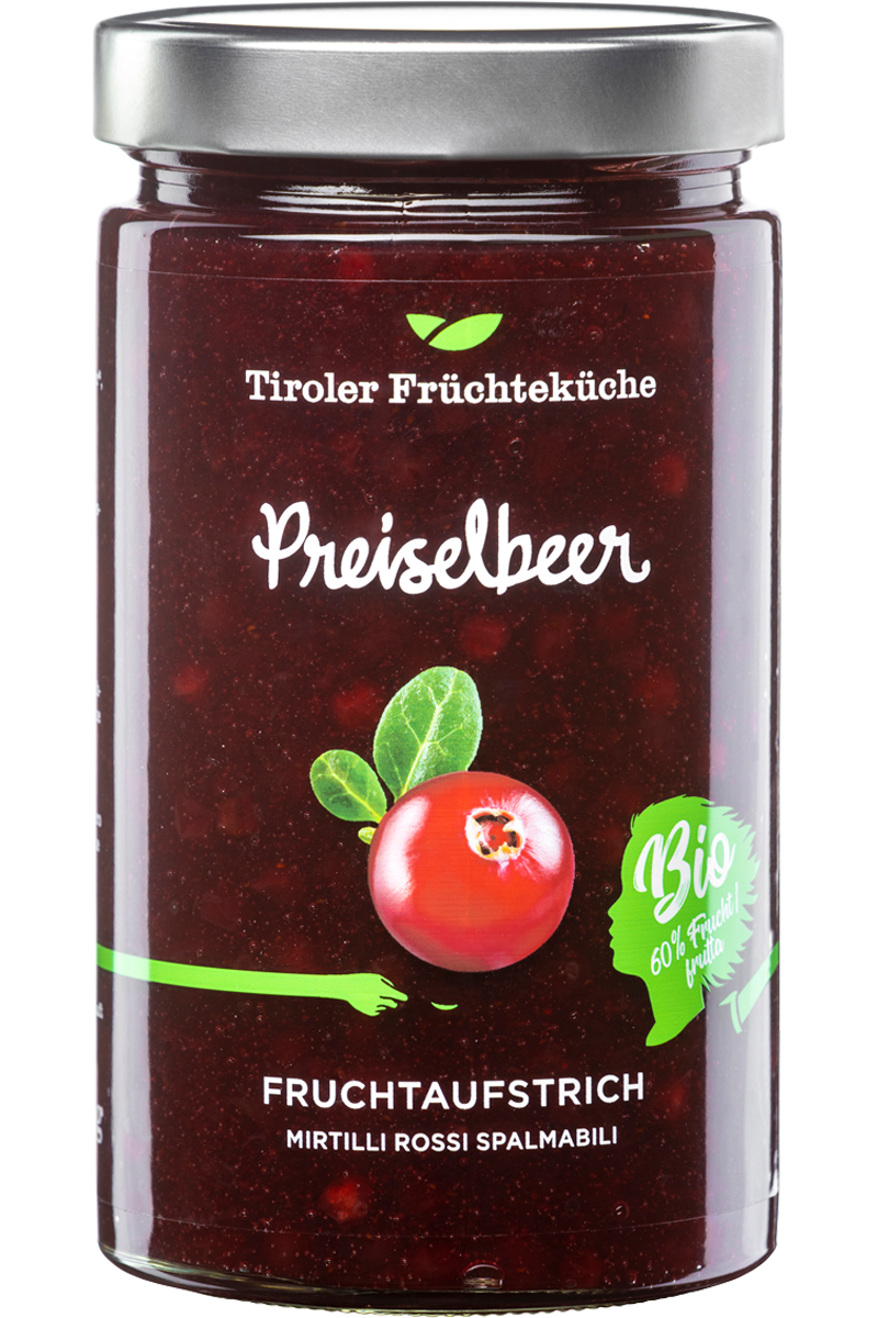 Preiselbeer Bio Fruchtaufstrich