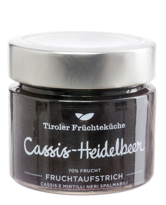 Cassis-Heidelbeer Fruchtaufstrich