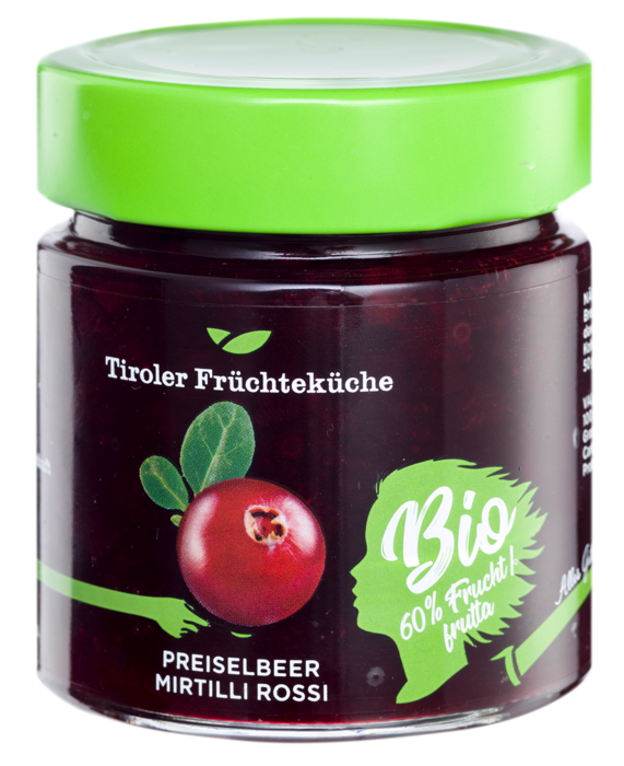 Preiselbeer Bio Fruchtaufstrich